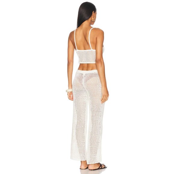 Akoia Swim Mayumi Top in Off White - Picture 3 of 5